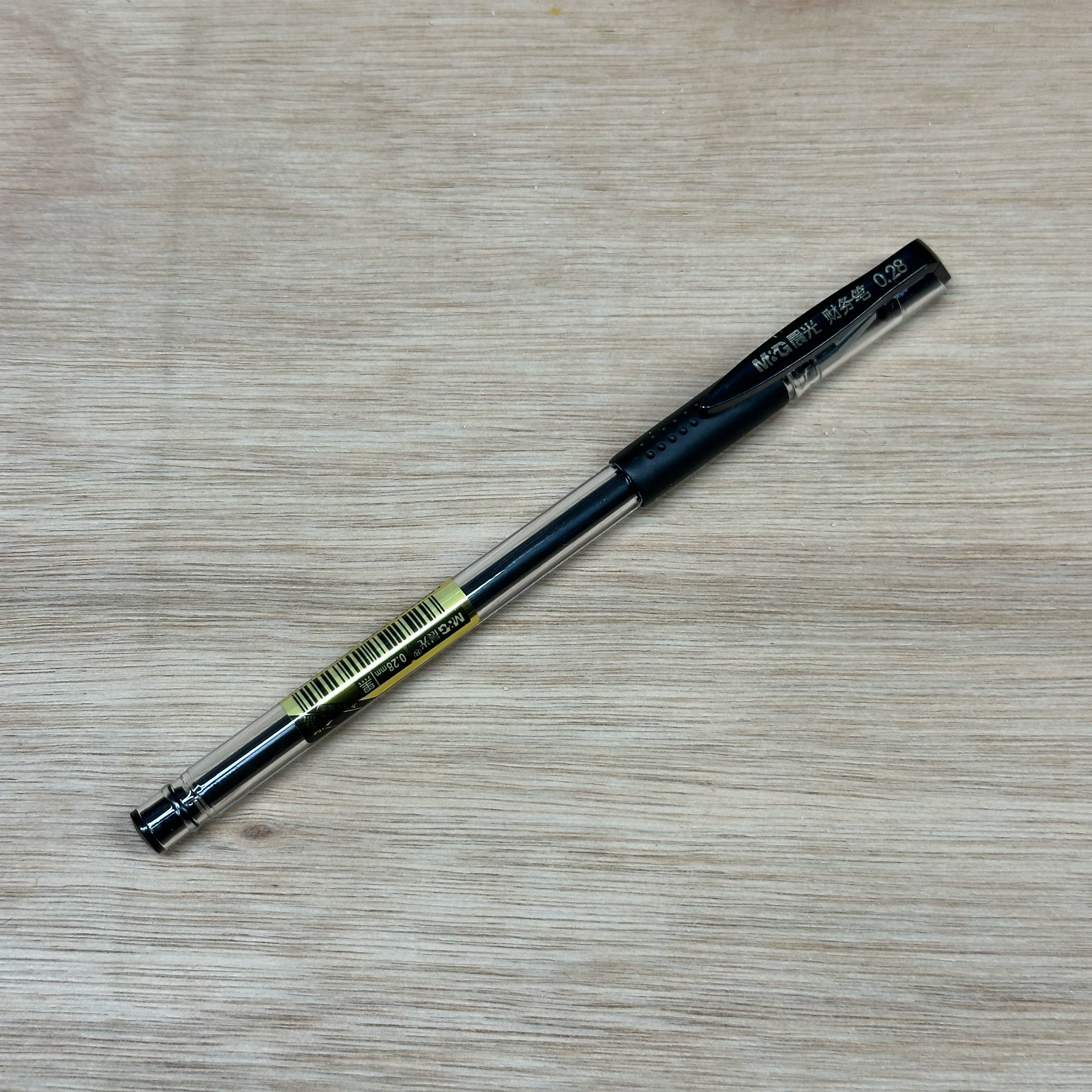 M&G A7101 Gelpenna – 0,28 mm (svart)