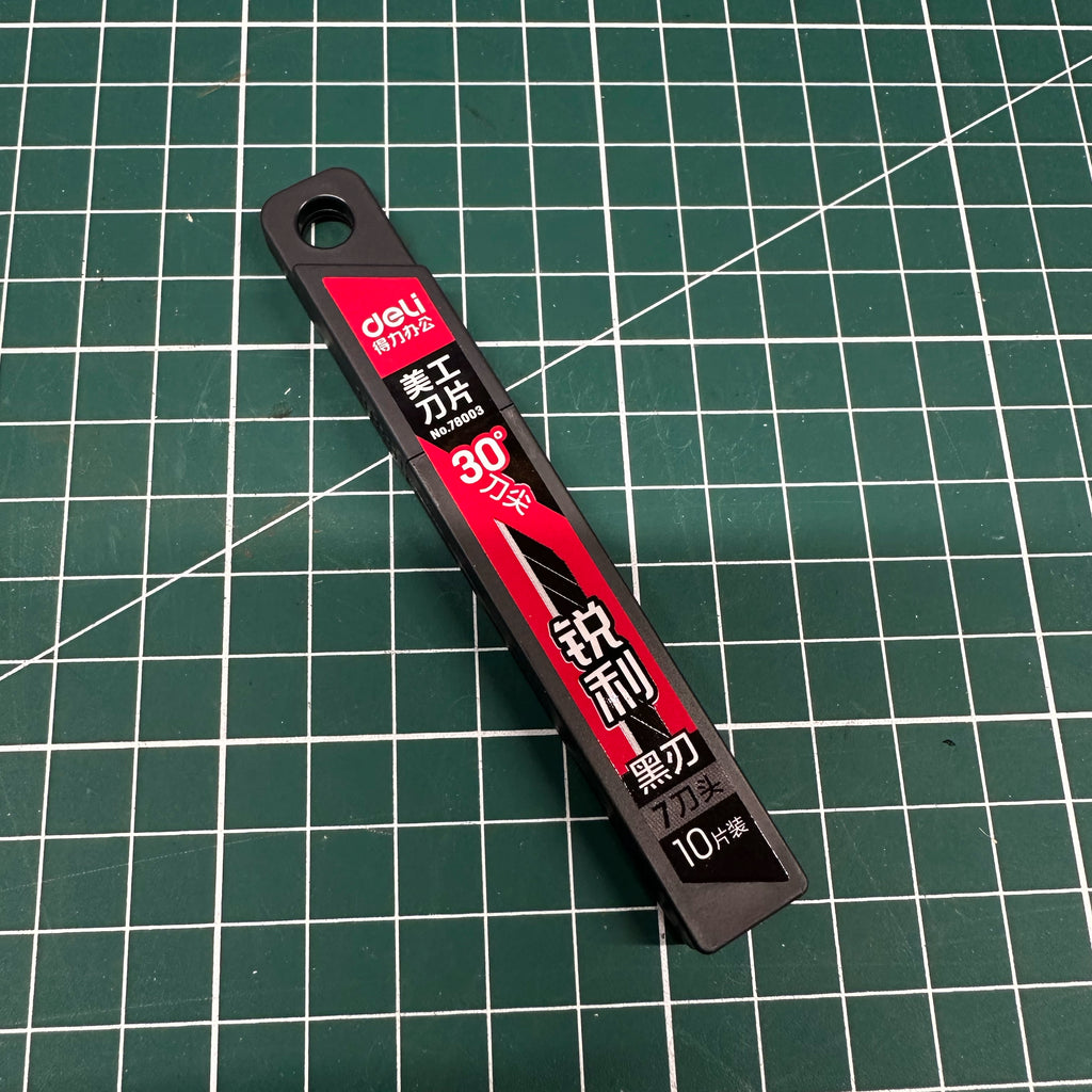 DELI 78003 Snap-Off Cutter Blades – 9 mm